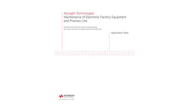 Maintenance of Electronic Factory Equipment and Process Line